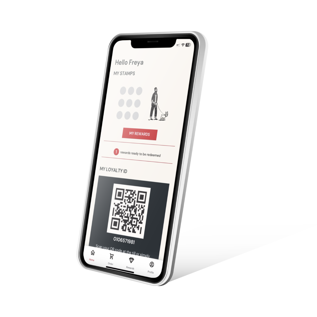 gail's bakery digital mobile loyalty app- restaurant data