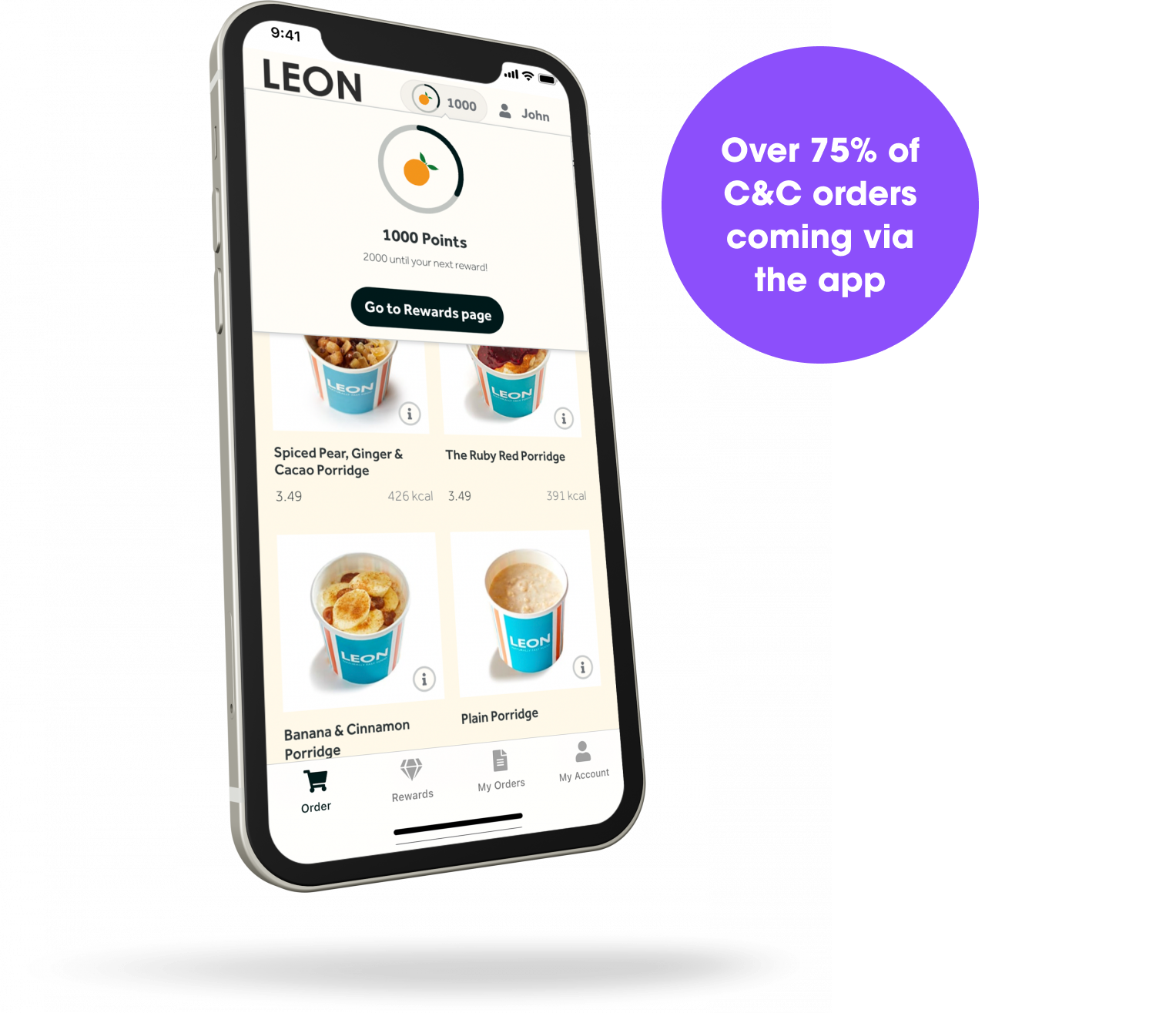 leon loyalty mobile app by vita mojo