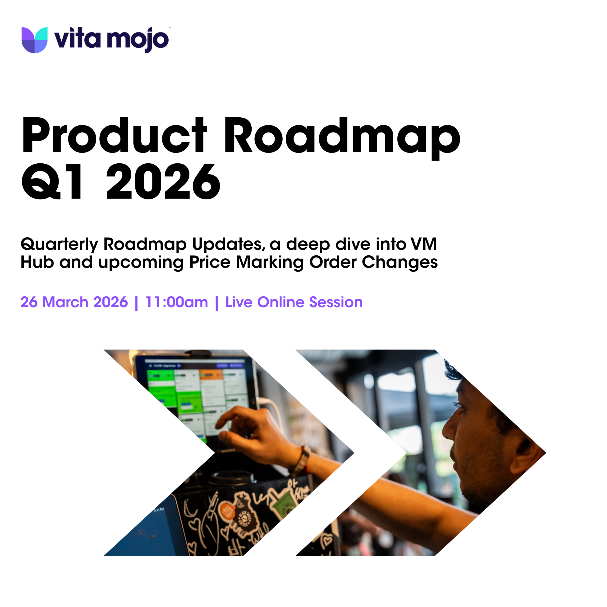 Product Roadmap Webinar Q1 2026 | Vita Mojo